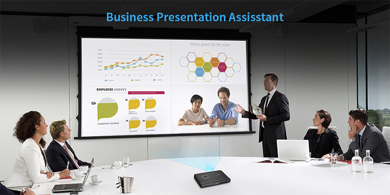 Work good helper business portable projector！(图1)