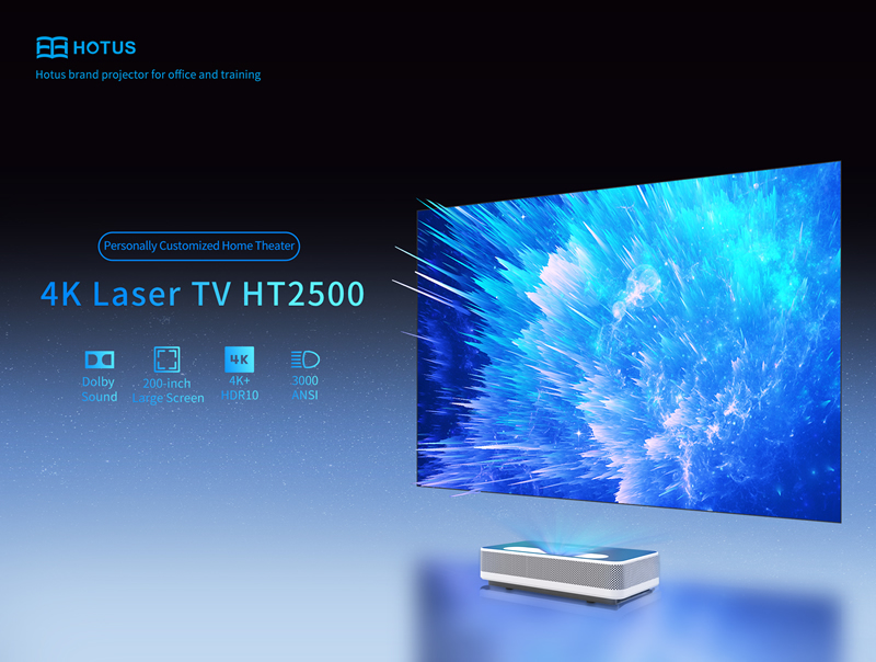 "Hotus was successfully elected as the runner-up of "Top 10 Projector Brands of 2022".(图6)