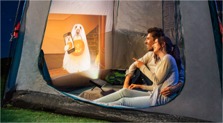 Recommended Best Outdoor Projector: Hotus H2
