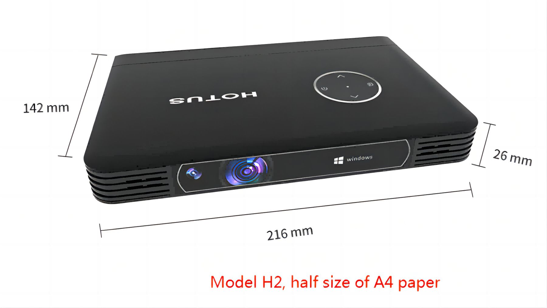 Evaluation of HOTUS H2 Portable Business Projector(图1)