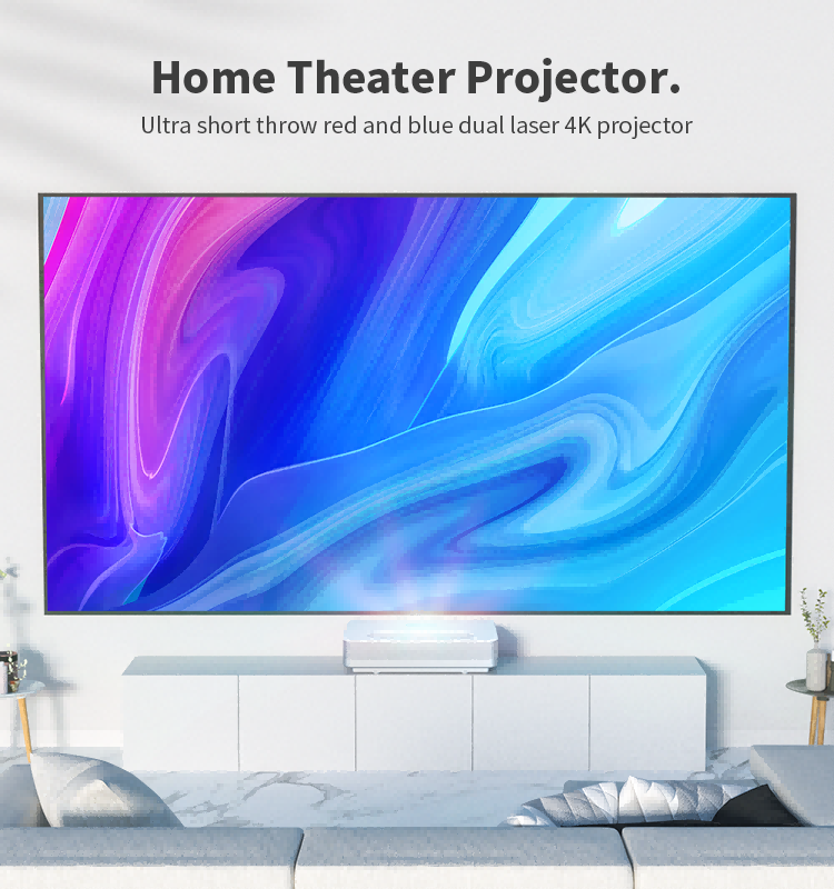 Superb high value 4k laser projector(图1)