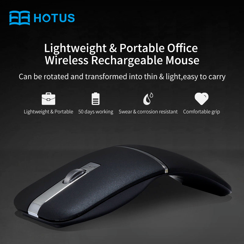 Wireless Rotating Bluetooth Mouse(图1)