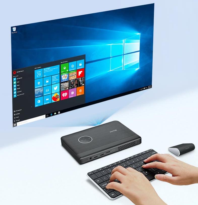 The portable mini projector easily meets the needs of business offices, online classes, and home entertainment(图3)
