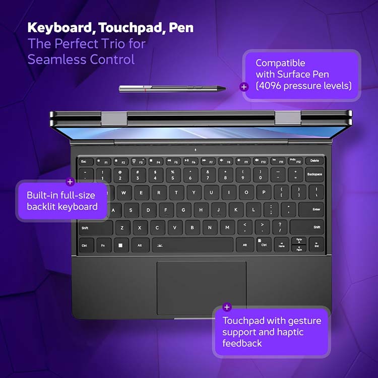 Dual Touchscreen High-Performance Laptop: A Powerful Rival to the HarmonyOS MateBook Pro(图4)