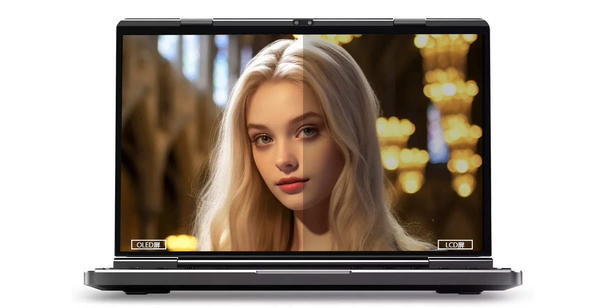 13.3" AI Dual Touch Screen Gaming Laptop