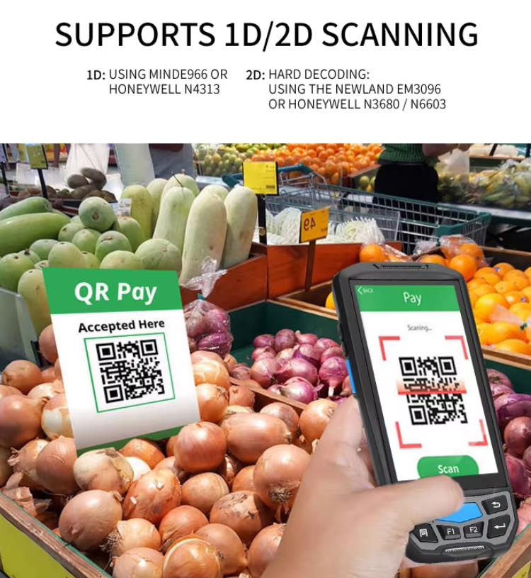 U9000 Handheld PDA | Barcode Scanner & Data Logger(图4)