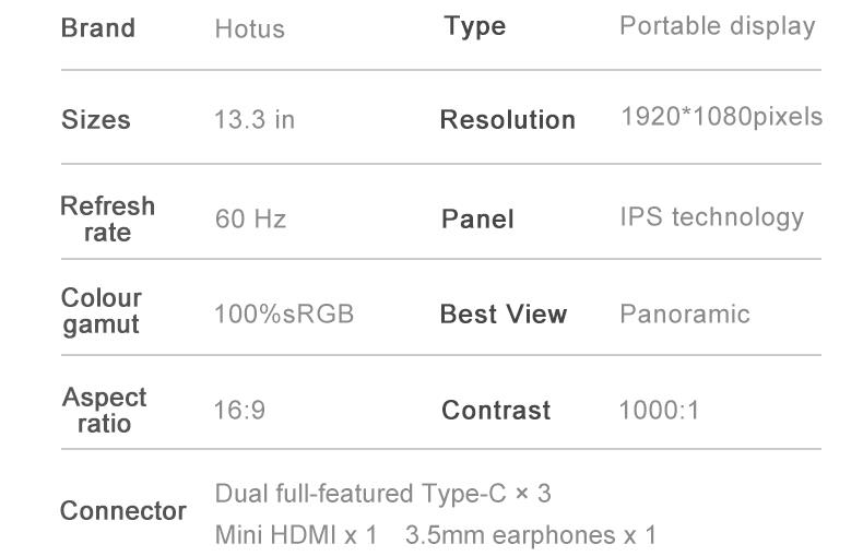 Portable Monitor Display PM133-1(图20)