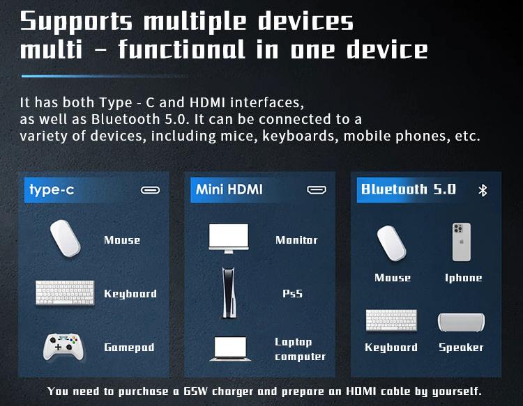 Hotus HT500 Portable Outdoor Projector | Mini Wireless(图16)