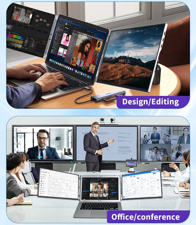 Tri-Fold Portable Monitor PM140-1(图5)