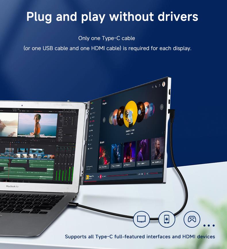Tri-Fold Portable Monitor PM140-1(图9)