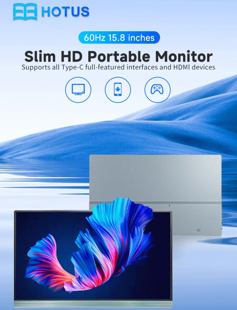 15.6-inch Portable Touch Monitor PM158-1(图1)