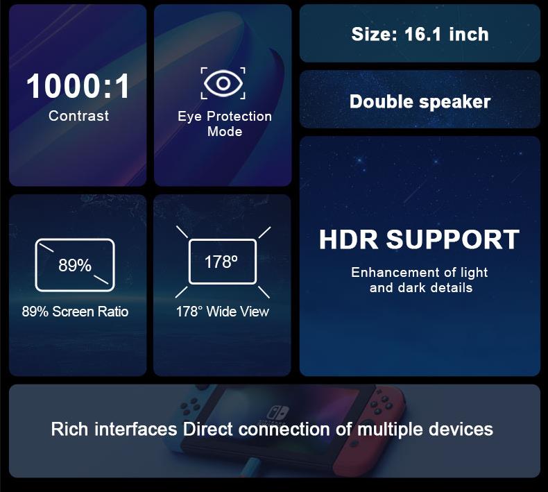 16.1-inch Portable Monitor PM161-1(图3)
