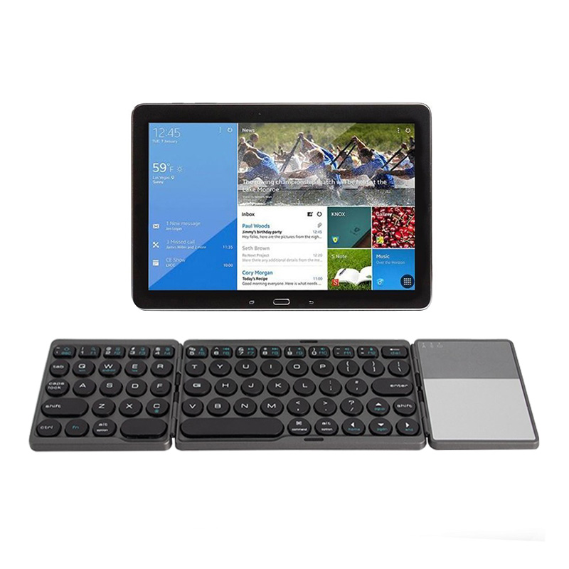 Wireless Bluetooth Keyboard for Travelling Party Essentials(图1)