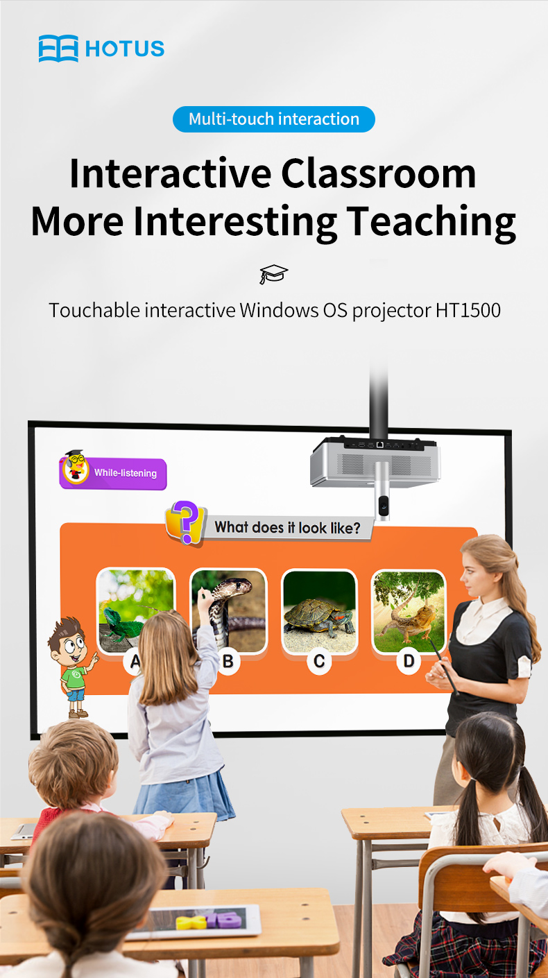 High-brightness 5000-lumen DLP projector for business presentations(图2)