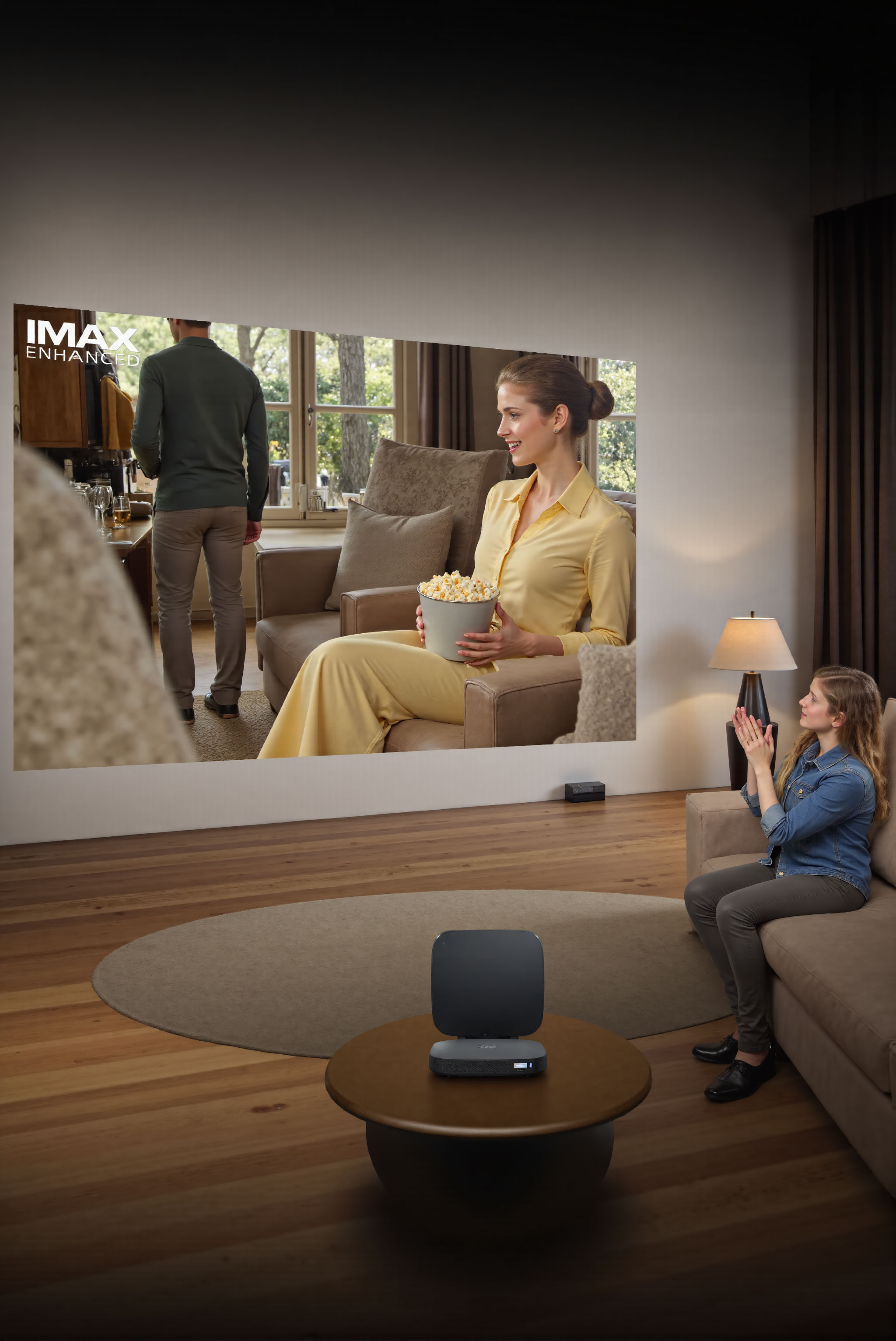 Portable LED DLP Projector with Wireless Connectivity-The Smart Choice for Modern Entertainment(图3)