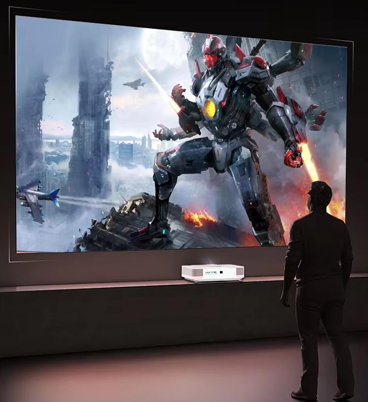 Portable LED Projector for Travel and Outdoor Movies Portable LED Projector for Travel and Outdoor Movies(图1)