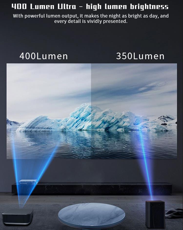 Ultra Portable LED Projector for Backpack | Compact, Bright & Travel-Ready(图1)