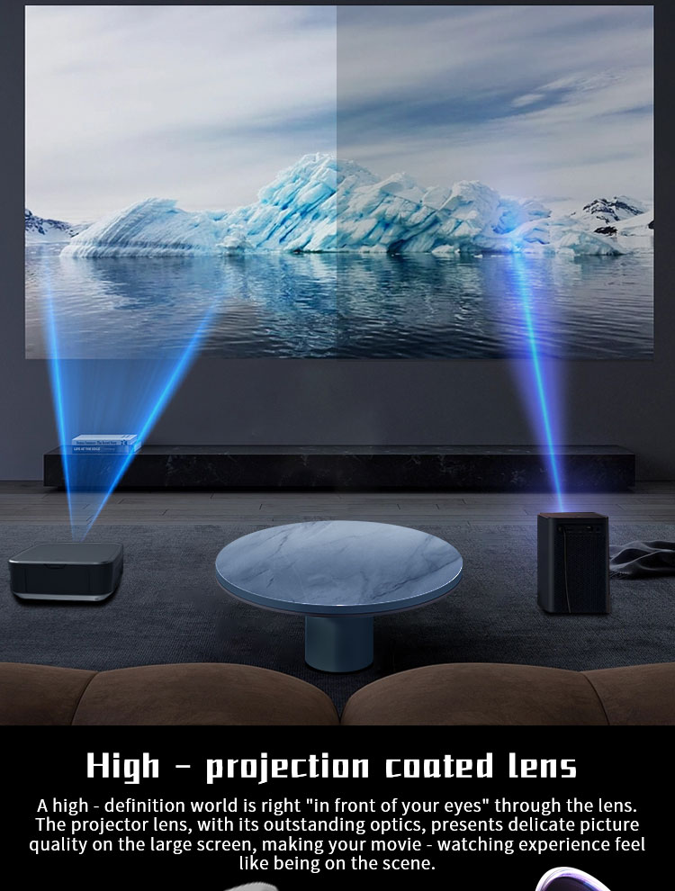 HT500 LED Projector — Your Ultimate Smart Visual Companion for Home and Business(图1)