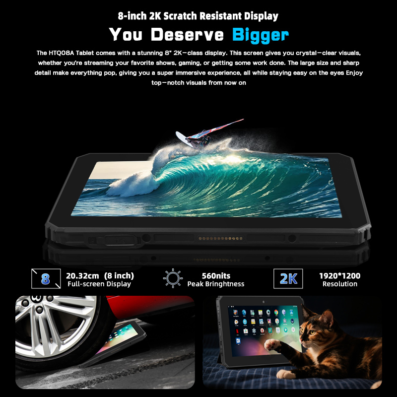 Why the 8-Inch Rugged Android Tablet is the Ultimate Choice for Mobile Field Service(图1)