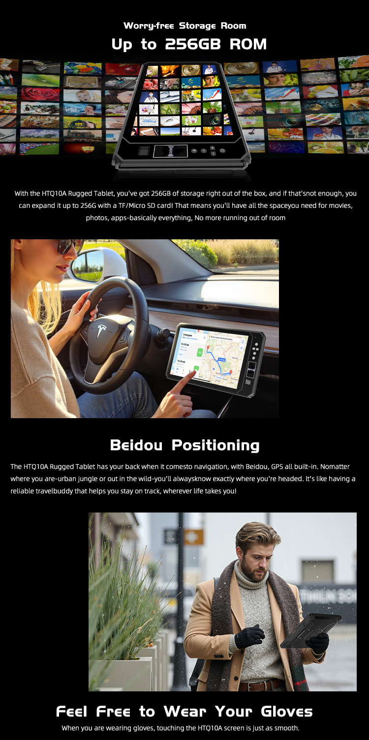 HTQ10A Android Rugged Tablet – Industrial-Grade, Lightweight and Reliable(图10)