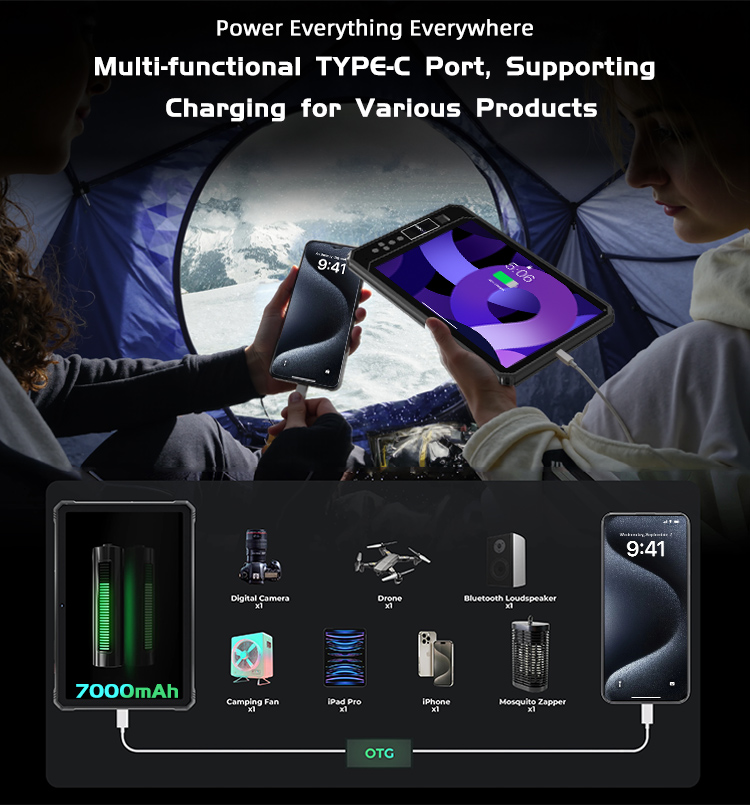 HTQ10A Android Rugged Tablet – Industrial-Grade, Lightweight and Reliable(图7)