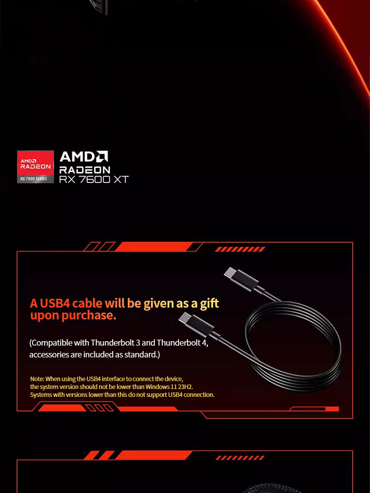 XG76XT EGPU Graphics Card Expansion Dock(图2)