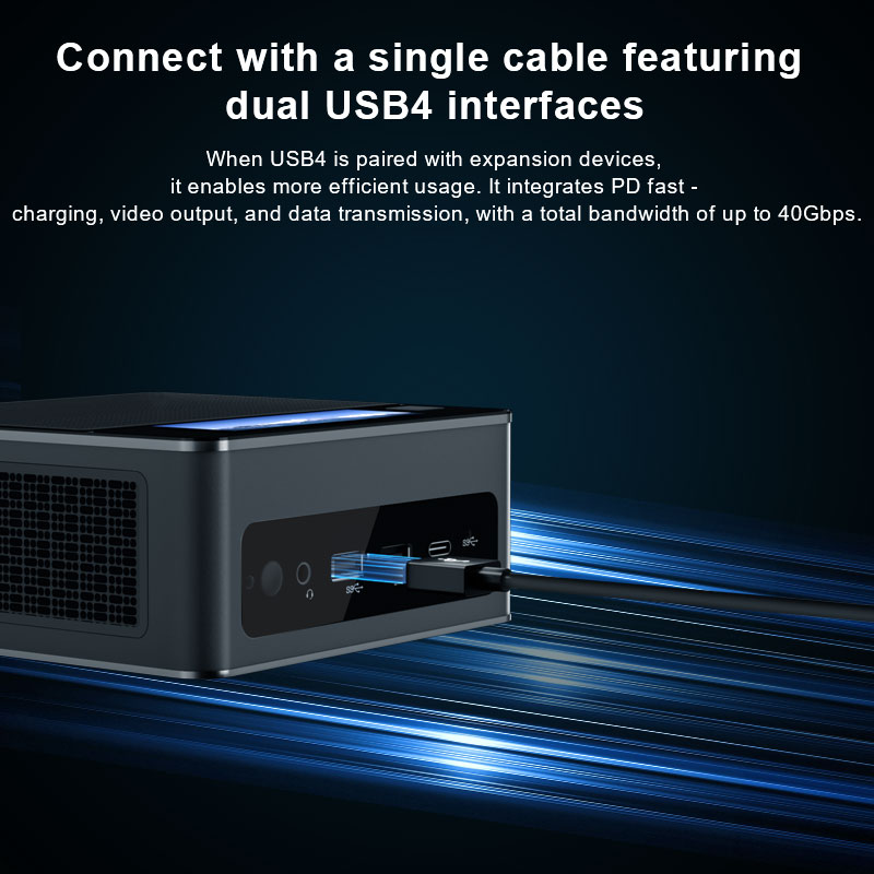 HOTUS12 Pro Max Mini Gaming PC: Compact Size, Desktop-Level Performance(图5)