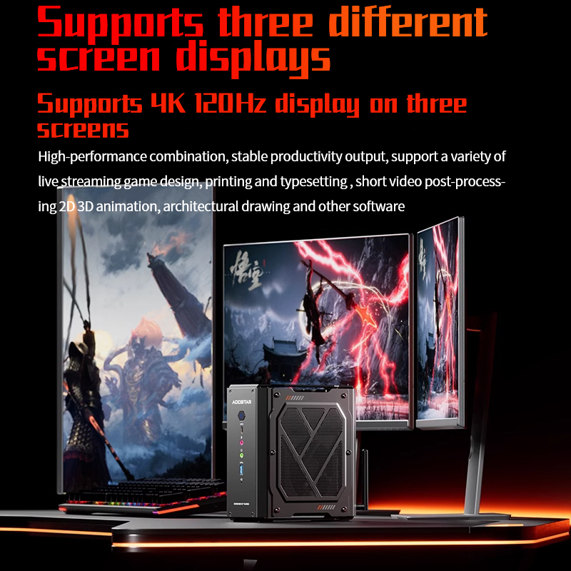 GODX Mini Gaming PC: Desktop-Class Power in a Compact Gaming Form Factor(图5)