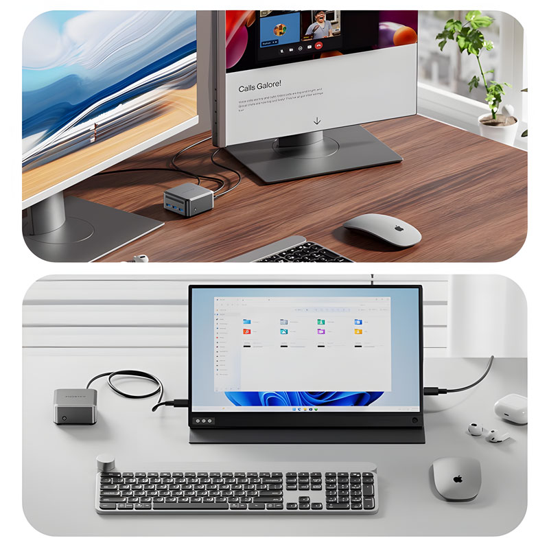 N1 Pro Super Mini PC: Ultra-Compact Business Mini PC with Dual 2.5G Ethernet(图4)