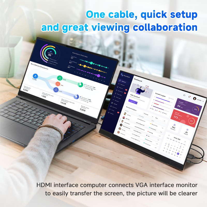 Why the 13.3-Inch Portable Monitor is the Ultimate Game Changer for Remote Work in 2026(图2)