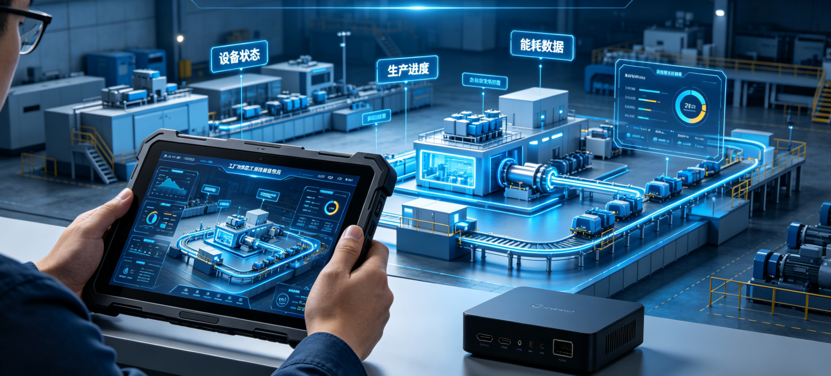 The $426 Billion Smart Factory Market in 2026: How AI, Digital Twins, and Rugged Mobile Computing Are Powering the Fourth Industrial Revolution(图1)