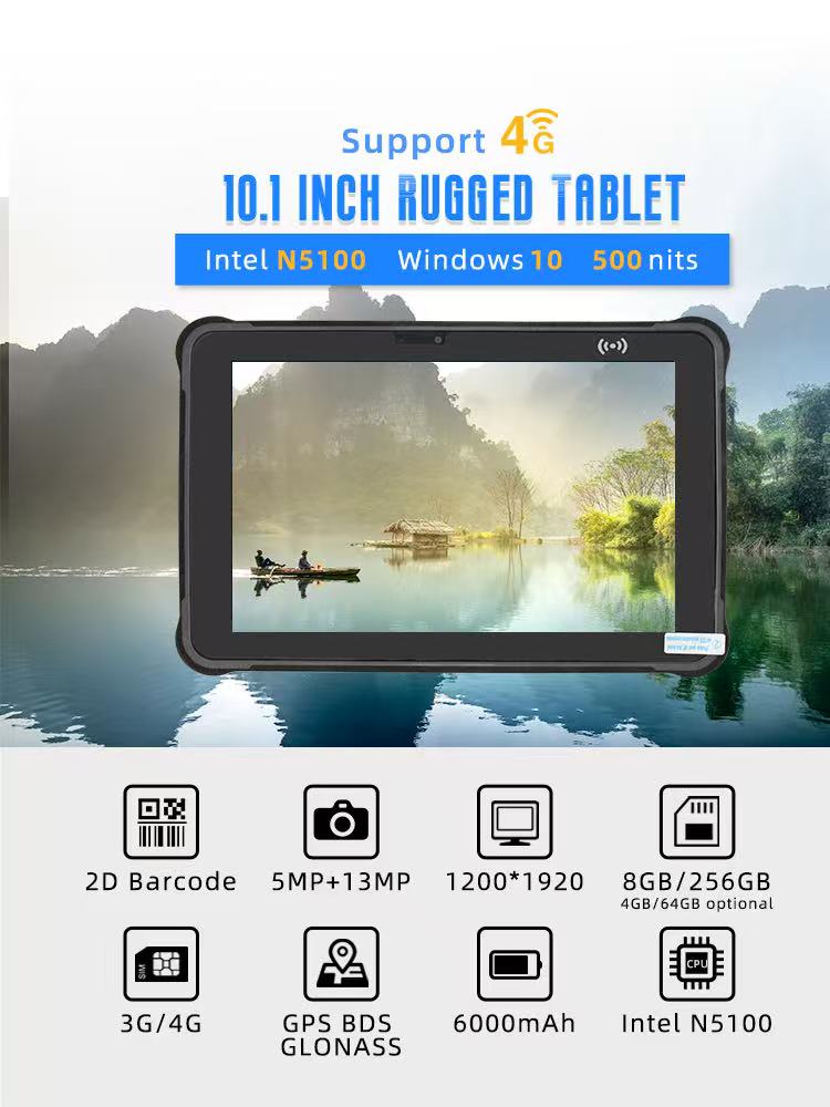 Hotus ST11‑J 10.1" Rugged Industrial Tablet(图7)