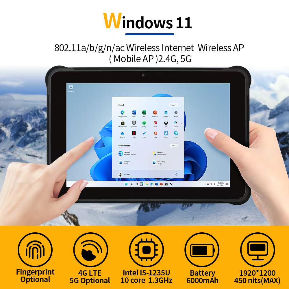  Hotus ST11‑U 10.1" Rugged Industrial Tablet(图2)