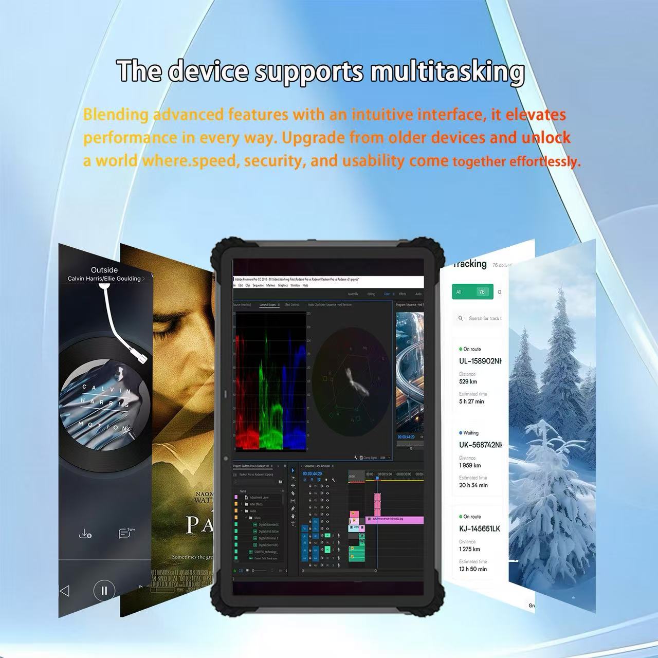 Hotus ST13‑J 13.3" Rugged Industrial Tablet(图5)