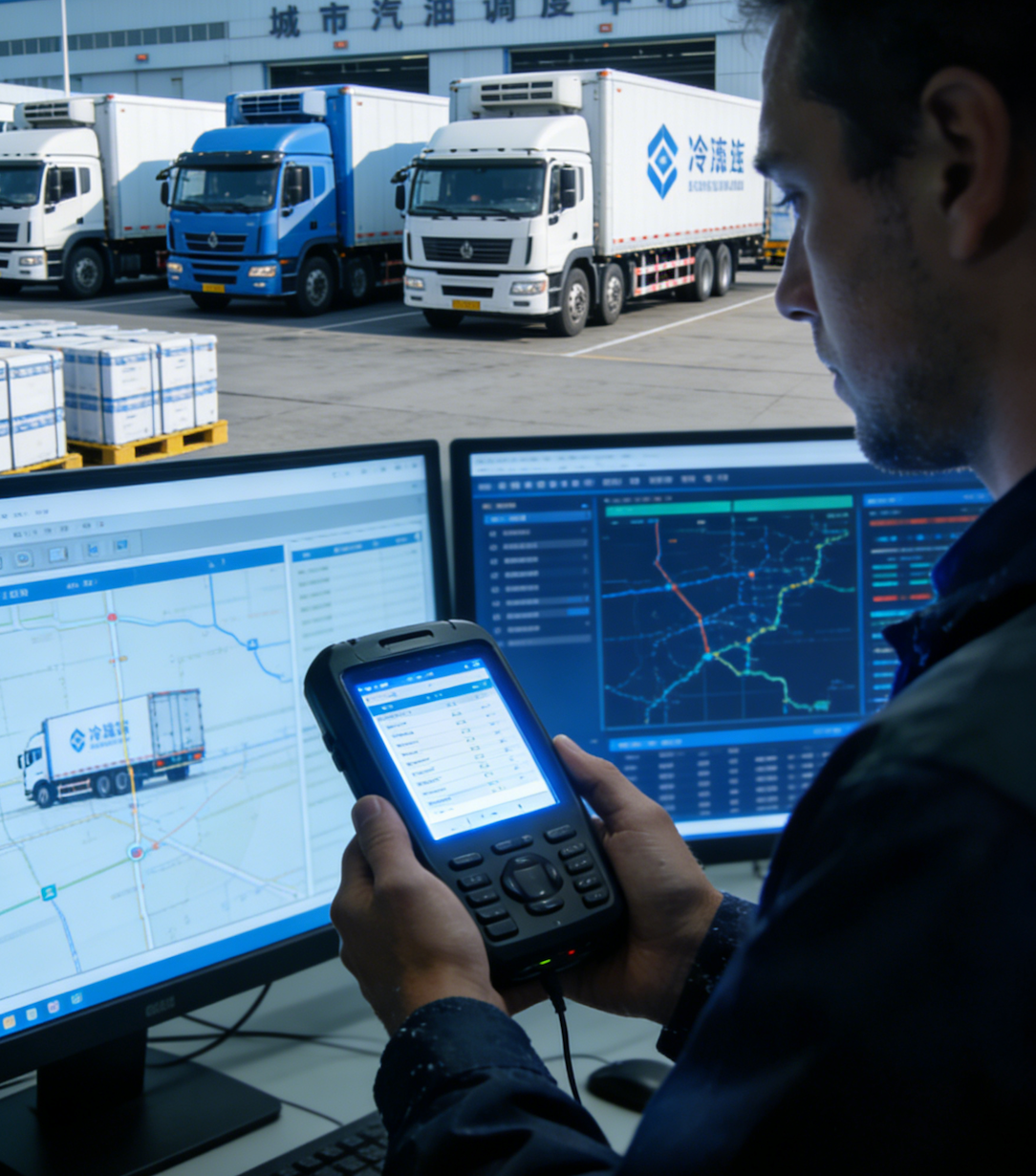 cold-chain-fleet.jpg.png Hotus U9000 — RFID‑powered PDA for real‑time warehouse asset visibility  The $173.6 Billion IoT Asset Tracking Market by 2034: How RFID PDAs and Industrial Tablets Are Deliver(图1)