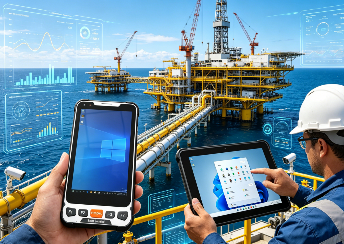 The $47.85 Billion Digital Oilfield by 2033: How Hotus SH5‑W Windows Handhelds and ST11‑U Rugged Tablets Are Conquering the Offshore Connectivity Frontier(图3)