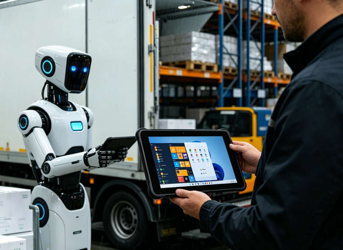 The $11.91 Billion Warehouse Robotics Market by 2030: How Hotus U9000 RFID PDAs and ST11‑U Windows Tablets Are Bridging the Human‑Robot Collaboration Gap(图2)