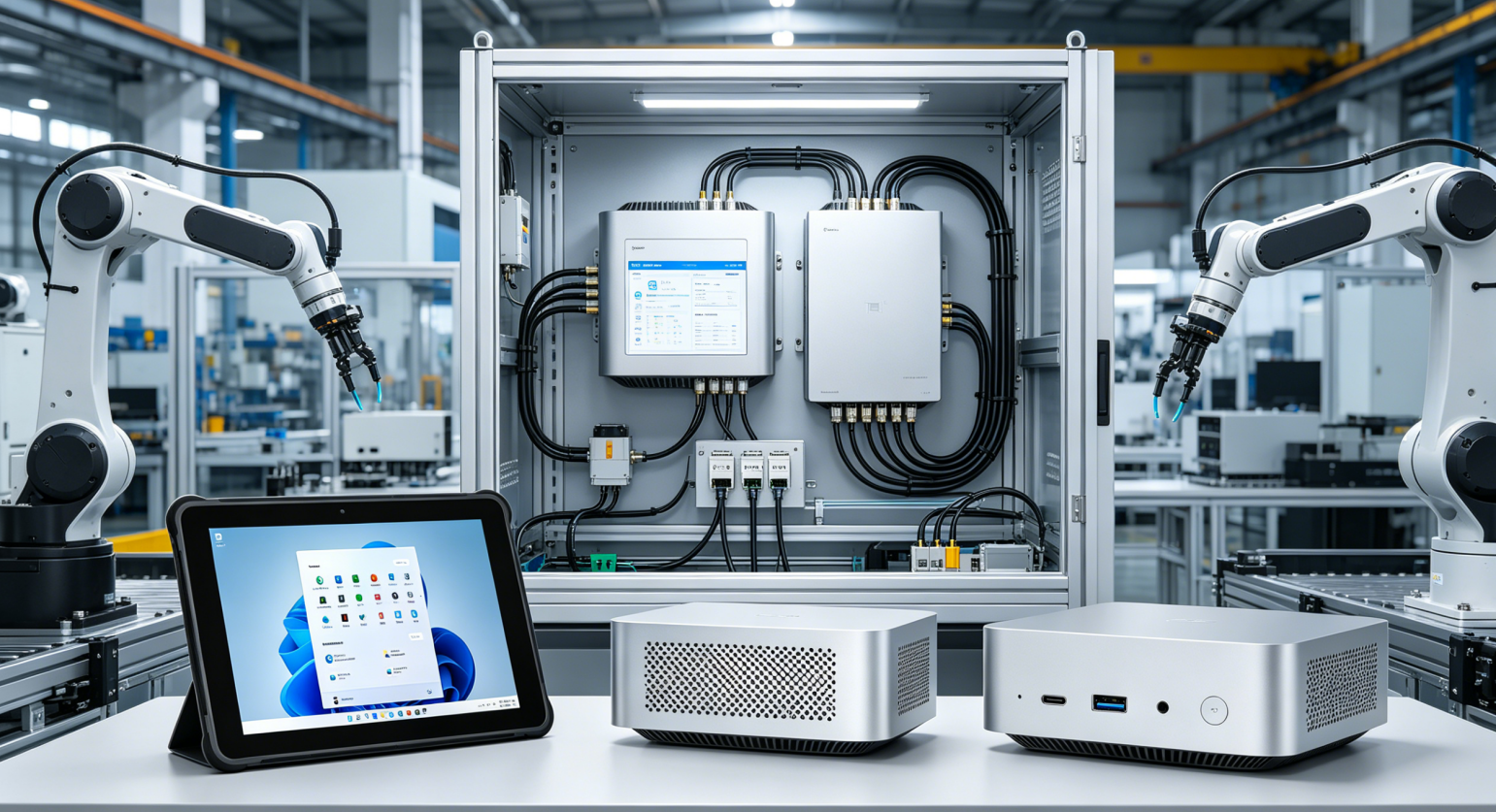 The $14.63 Billion IIoT Platform Market in 2026: How Hotus Mini PCs and ST11‑U Windows Tablets Are Connecting Every Machine, Sensor, and Decision on the Factory Floor(图1)