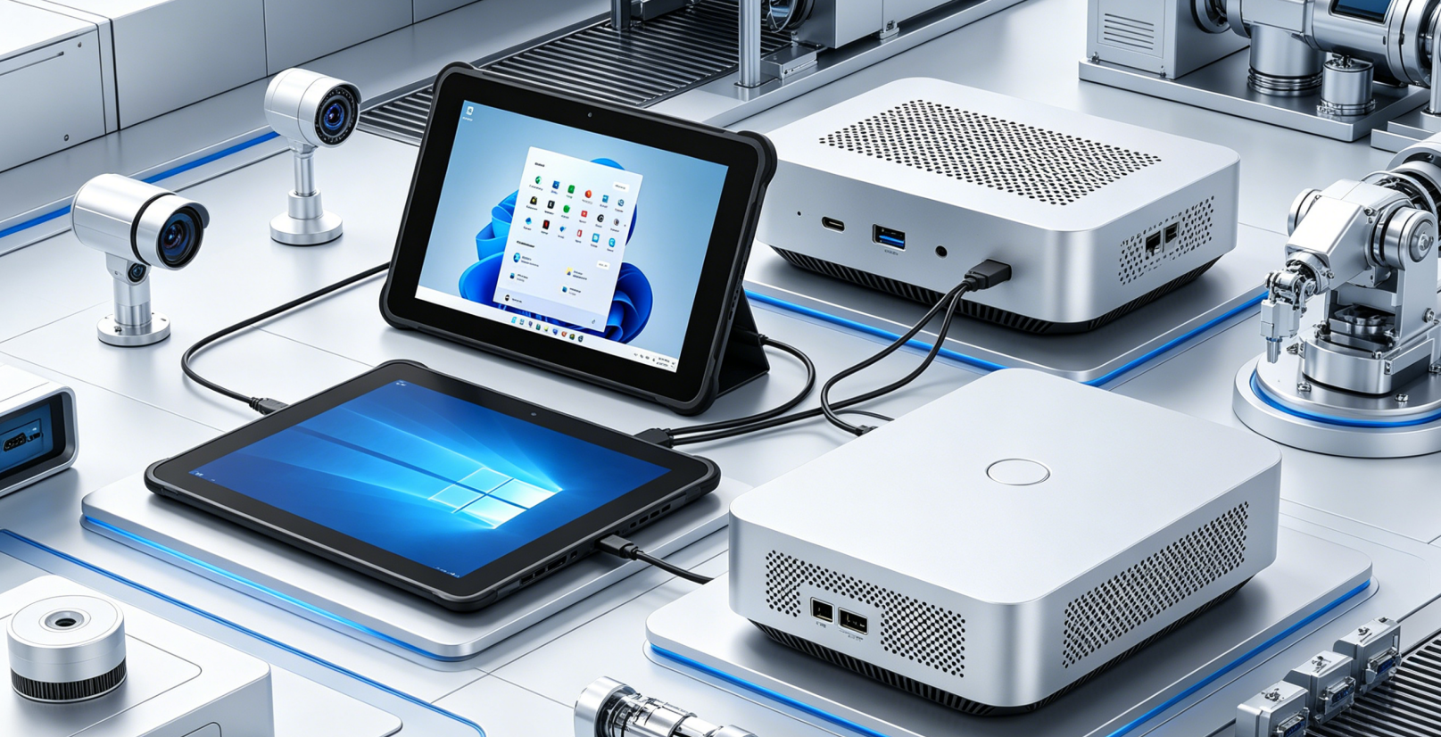 The $14.63 Billion IIoT Platform Market in 2026: How Hotus Mini PCs and ST11‑U Windows Tablets Are Connecting Every Machine, Sensor, and Decision on the Factory Floor(图2)