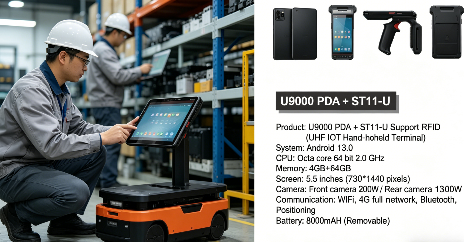 The China AGV/AMR Market Hits 420 Billion RMB in 2025: How Hotus RFID PDAs and W