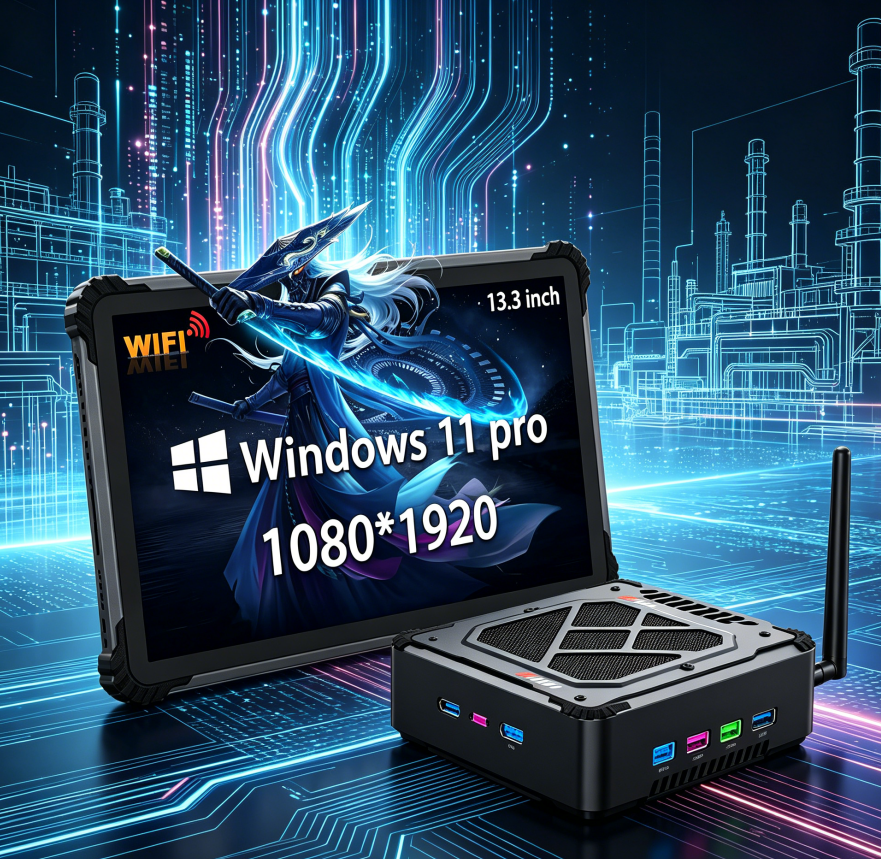 Hotus ST11‑J — Windows tablet for digital twin visualization  The Digital Twin M
