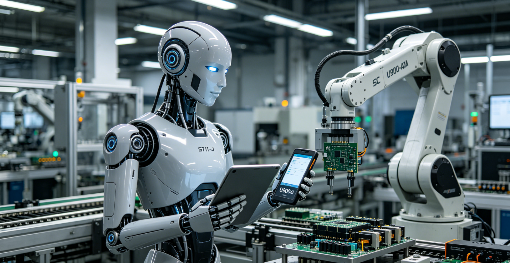 The Humanoid Robot Invasion of 3C Factories: How Hotus Windows Tablets and RFID PDAs Are Managing the Next‑Generation Manufacturing Workforce(图2)