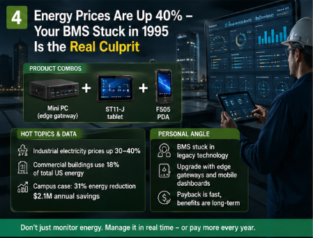 Energy Prices Are Up 40% – Your BMS Stuck in 1995 Is the Real Culprit(图1)