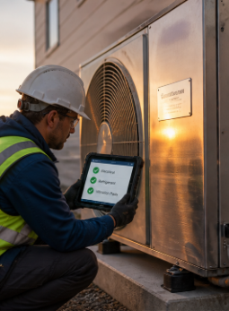 Industrial Heat Pumps Are a $40B Market – Your Installation QA Still Uses Paper Punch Lists(图1)