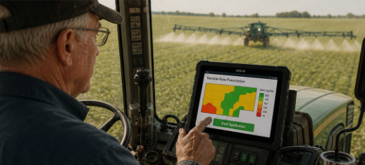 Smart Agriculture Drones Cover 200M Acres – Your Crop Scouting Palmtop Should Be a Rugged PDA(图3)