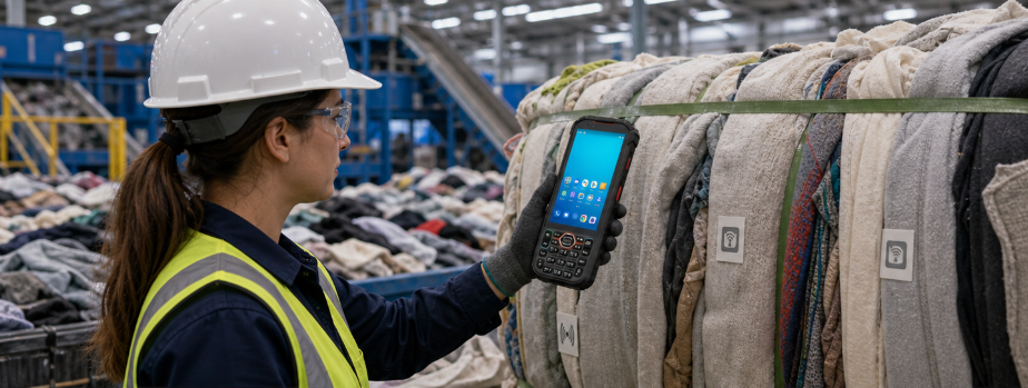 Digital Product Passports for Textiles Become Law – Your Recycling Sortation Needs RFID at the Bundle Level(图2)