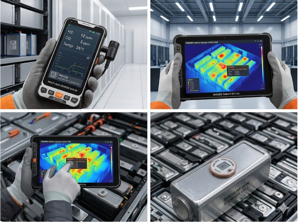 Sodium‑Ion Battery Storage Scaled 500% – Your Thermal Runaway Prevention Needs a Rugged Handheld with Gas Sensor(图1)