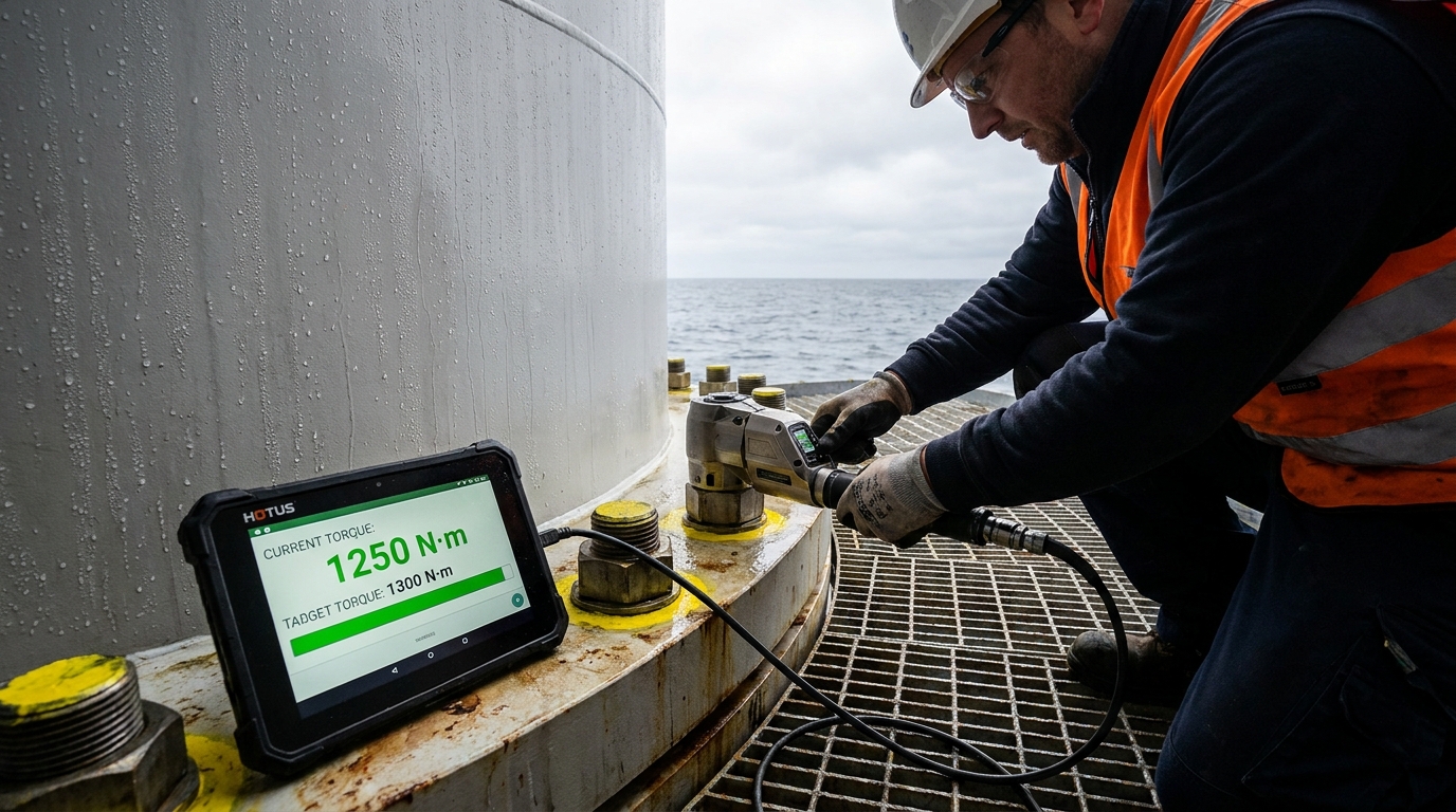 Floating Offshore Wind Turbines Face Extreme Fatigue – Your Bolted Joint Inspect