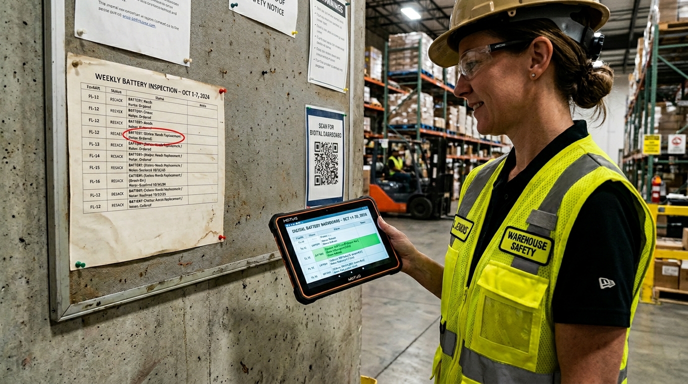 Preventing Lithium-Ion Thermal Runaway: The Critical Role of Rugged Windows PDAs in Forklift Battery Swapping(图3)