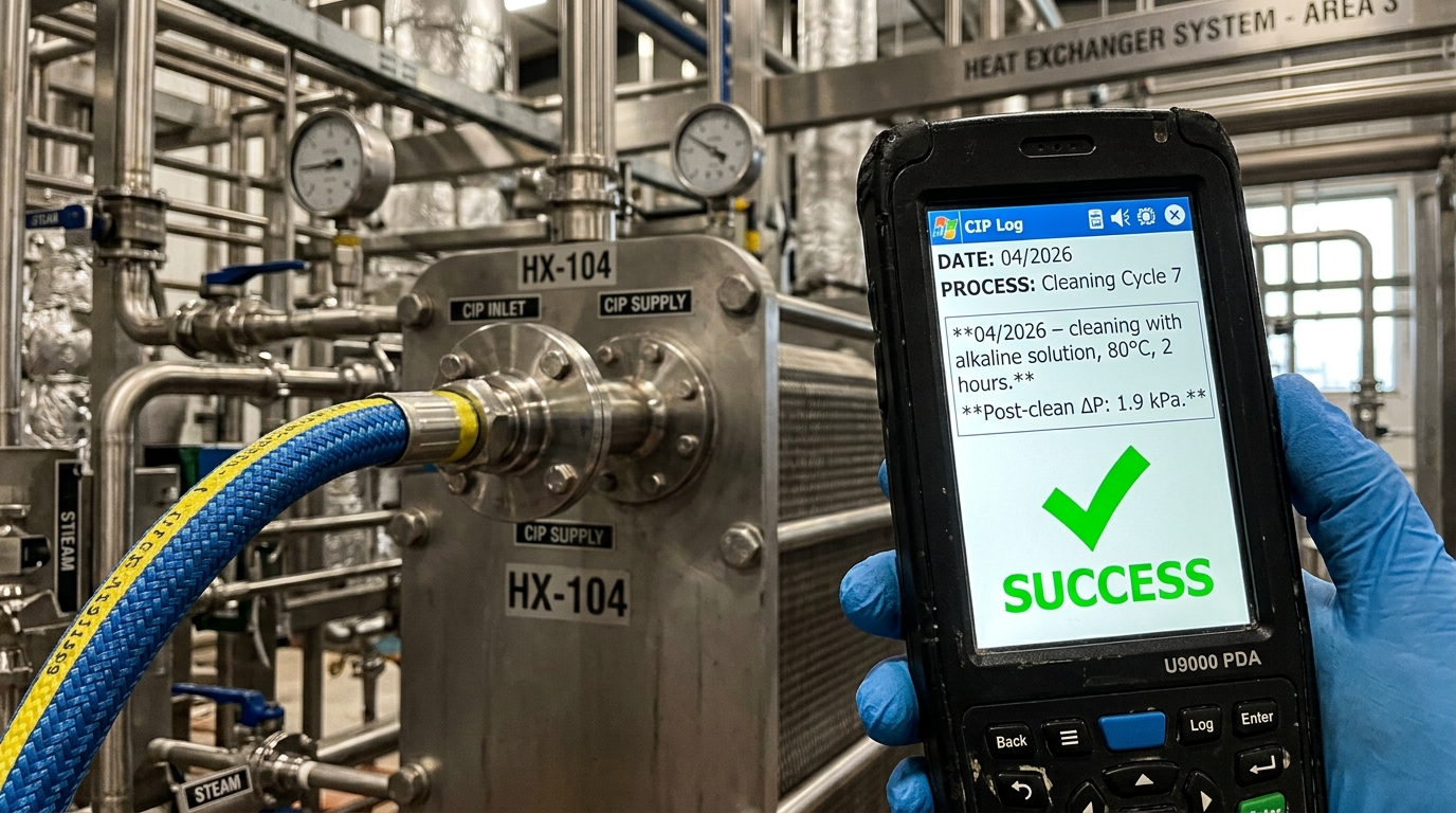 Waste Heat Recovery Unit Fouling Cuts Efficiency by 15% – Your Clean‑in‑Place Log Needs An Explosion‑Proof Windows PDA(图2)